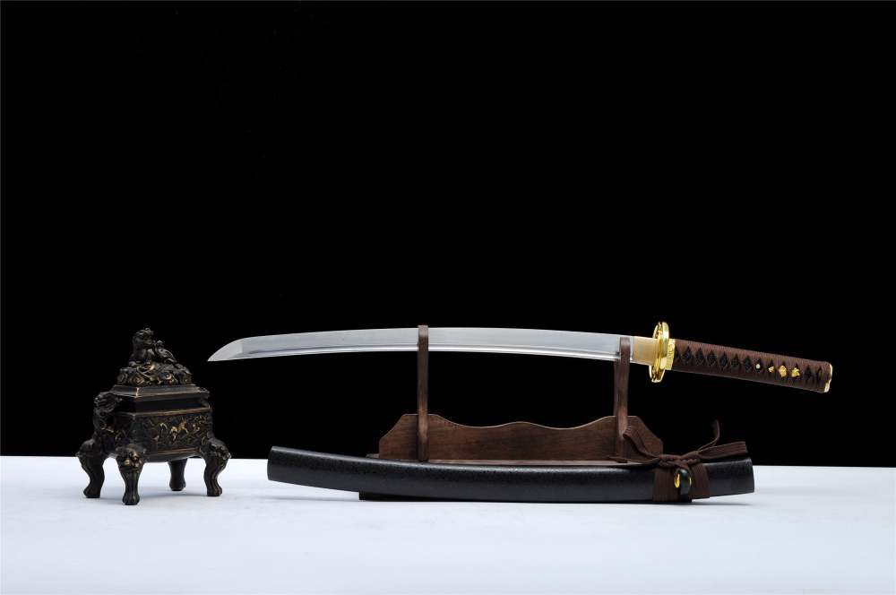 Kim Musashi Wakizashi,Japanese Samurai Sword,Real Wakizashi,Handmade sword,Longquan sword
