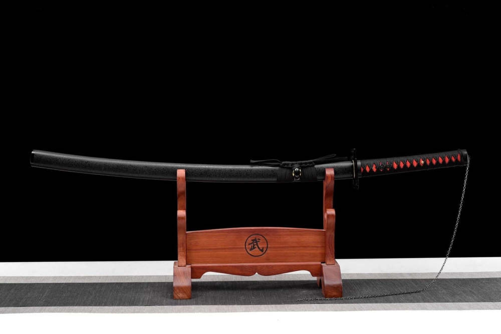 Dayslockedonchop Katana,Tensa Zangetsu,Kurosaki Ichigo,Bleach,Anime Version Katana,Janpanese Samurai sword,High Manganese Steel