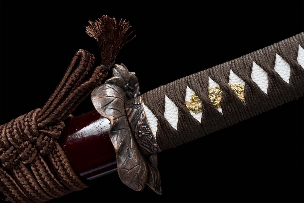 Rurouni Kenshin,Reverse blade katana,Japanese katana,Real Handmade Samurai Sword,High Manganese Steel,Clay tempered
