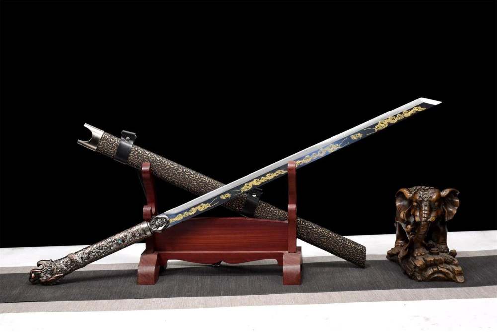 Dragon Head Sword,Qingfeng Series,Tang-Horizontal Knife,Real Tang Sword,Handmade Chinese Sword,Longquan sword
