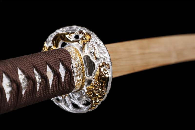 Granite Katana,Wooden Katana,Japanese Samurai Sword,Handmade Wooden Sword,Bamboo Blade