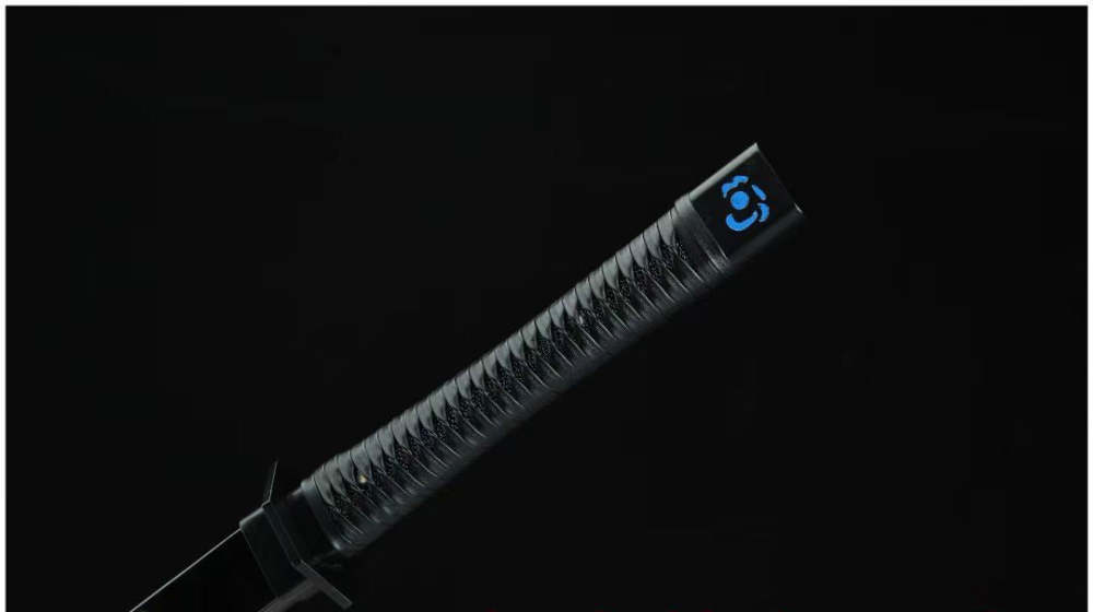 Magic Blade,Roasted Blue Blade,Thousand shard demon dagger,Handmade Chinese Sword,Tang-Horizontal Sword, High performance manganese steel, Longquan sword
