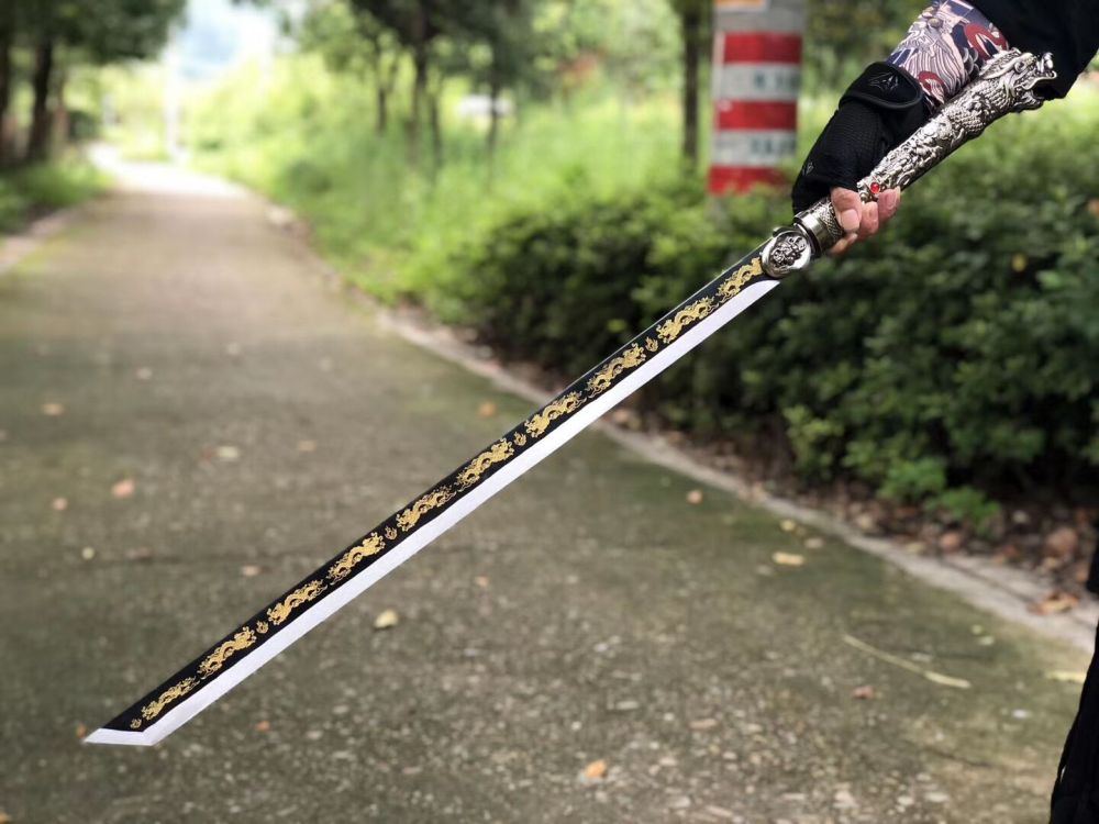 Dragon head sword,Tang sword,Demons Series,High manganese steel,Longquan sword