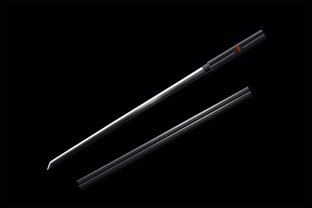 Anime Sword,Sasuke Katana,Black style,Kusanagi Sword,Japanese Samurai Sword,Real Handmade anime Katana,High-carbon steel
