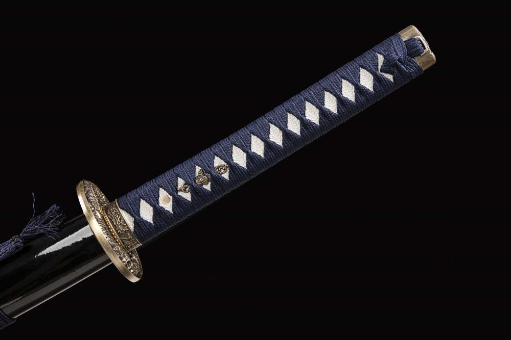 Golden Dragon Katana,Wooden Katana,Japanese Samurai Sword,Handmade Wooden Sword,Bamboo Blade