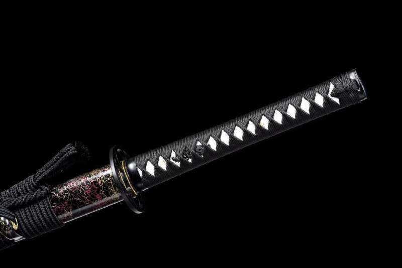 Ninjato Sword,Wooden Katana,Japanese Samurai Sword,Handmade Wooden Sword,Rosewood blade