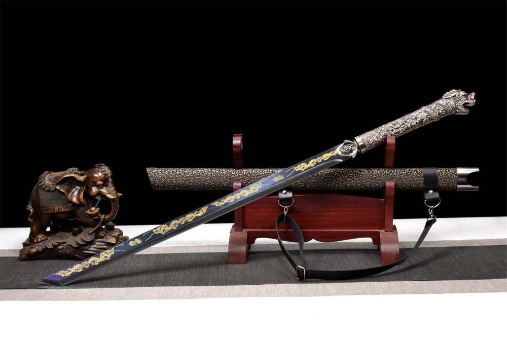 Dragon Head Sword,Qingfeng Series,Tang-Horizontal Knife,Real Tang Sword,Handmade Chinese Sword,Longquan sword
