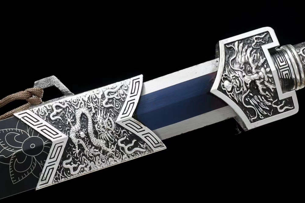 Dragon Roar Han Sword,Handmade Traditional Sword,Chinese Sword,High performance manganese steel,Longquan sword