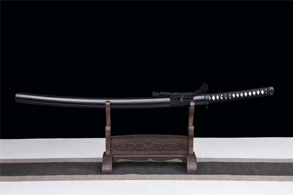 Miyamoto Musashi Katana,Wooden Katana,Japanese Samurai Sword,Handmade Wooden Sword,Rosewood blade/Bamboo Blade