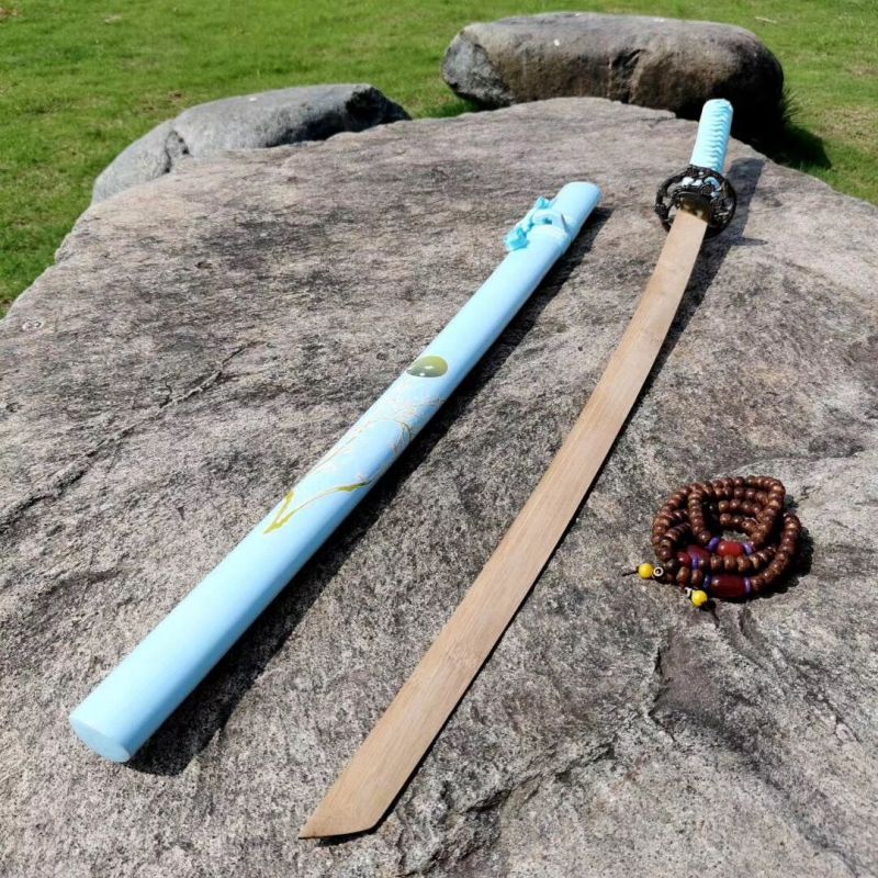 Fugetsu Slash,Practice sword,Wooden sword,Samurai Sword,Katana,Bamboo blade,Longquan sword