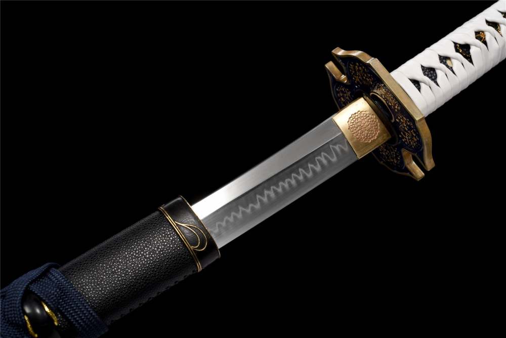 Anime Katana Sword,Devil May Cry 5 Anime Cosplay,Vergil’s Yamato Sword Real Handmade Japanese Samurai Sword,T10 Steel Clay Tempered With Hamon