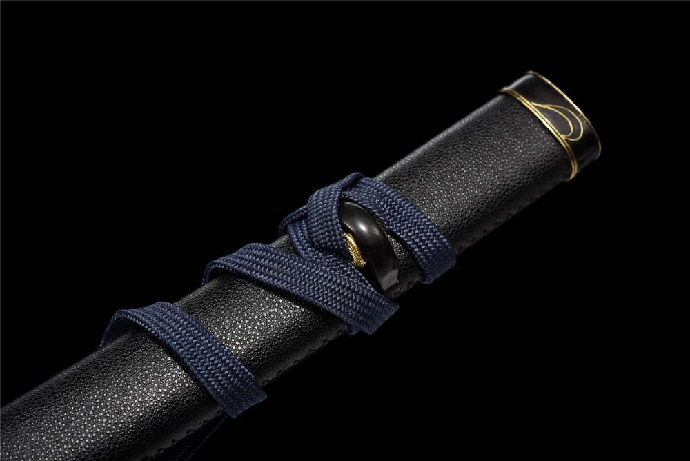 Anime Katana Sword,Devil May Cry 5 Anime Cosplay,Vergil’s Yamato Sword Real Handmade Japanese Samurai Sword,T10 Steel Clay Tempered With Hamon