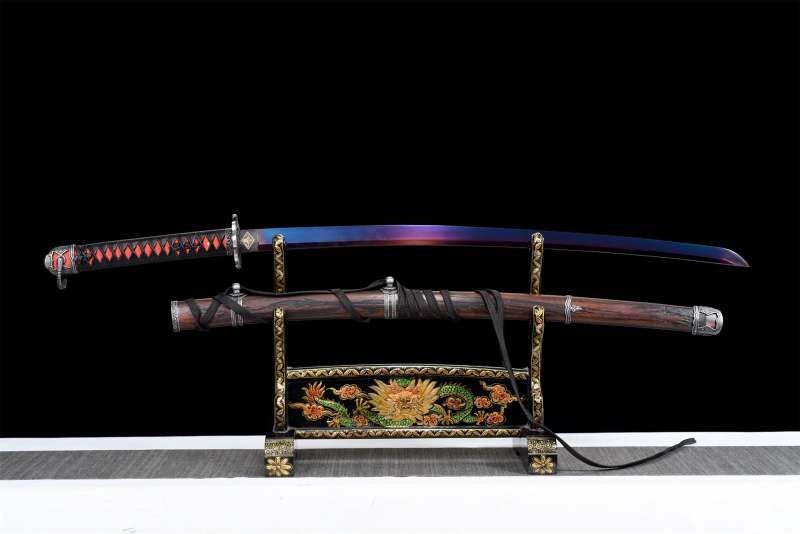 Red Undead Cut Katana,Sekiro: Shadows Die Twice,Japanese Samurai Sword,Real Katana,Handmade sword,High manganese steel