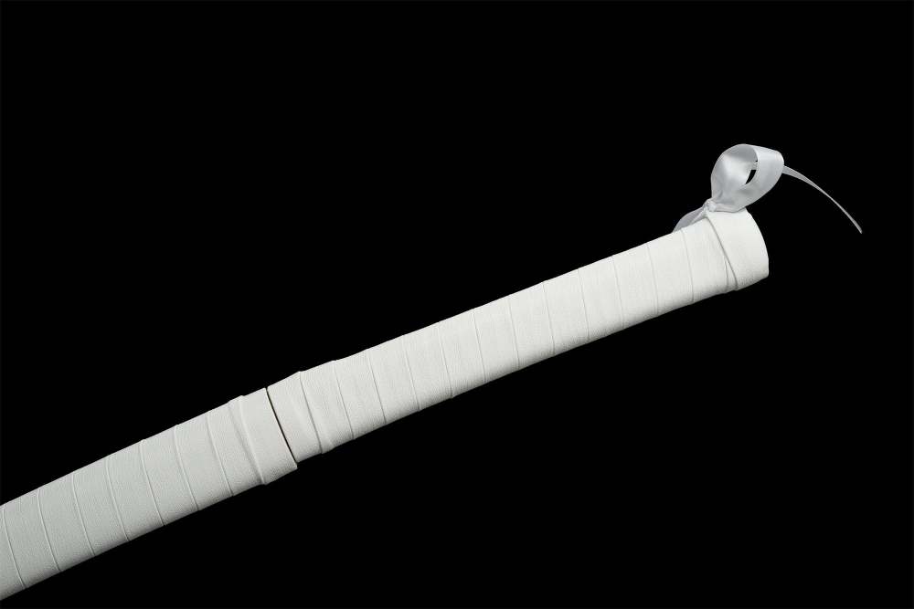 White Anime Sword,Handmade Japanese Samurai Sword,Real Replica Anime Katana,High-carbon steel