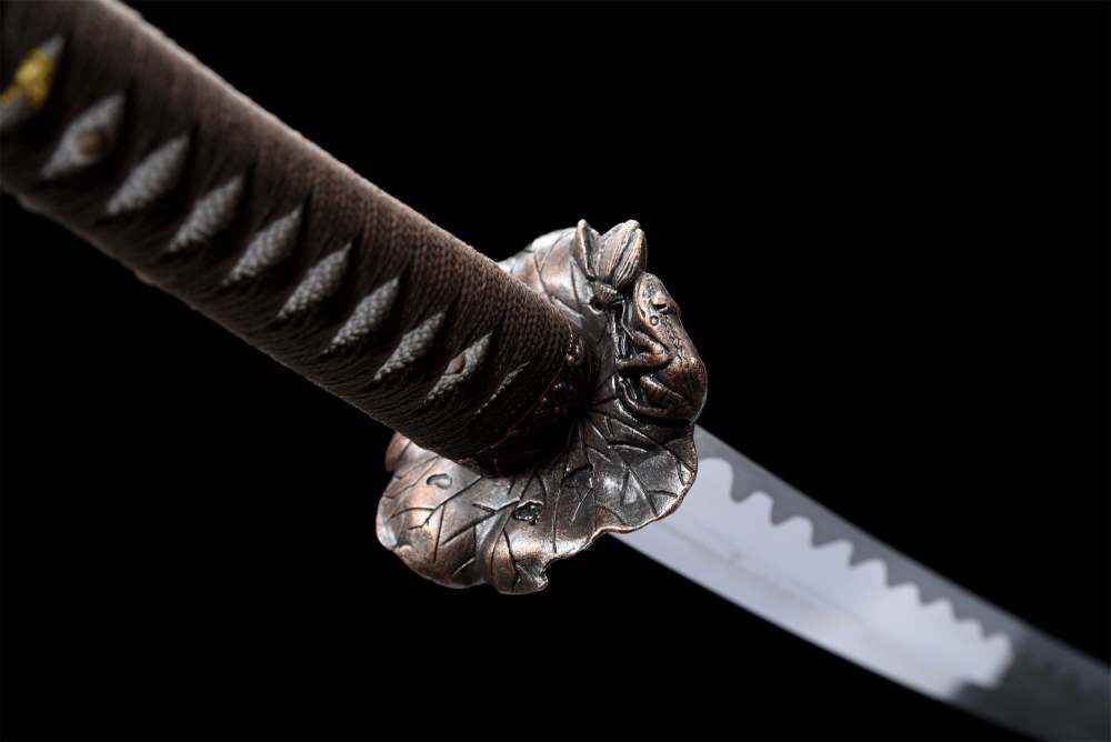 Rurouni Kenshin,Reverse blade katana,Japanese katana,Real Handmade Samurai Sword,High Manganese Steel,Clay tempered