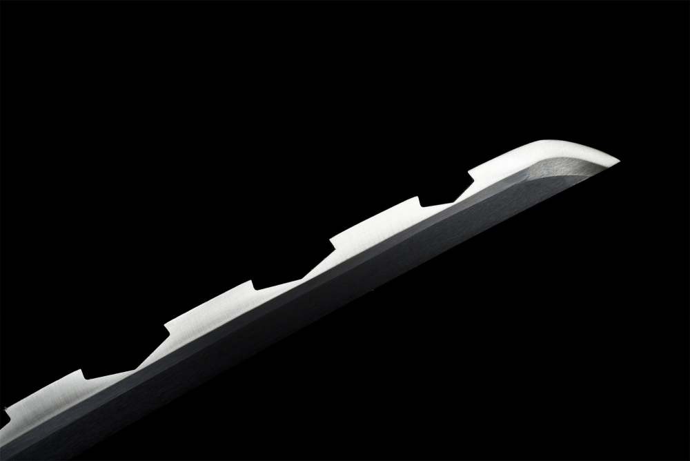 White Anime Sword,Handmade Japanese Samurai Sword,Real Replica Anime Katana,High-carbon steel
