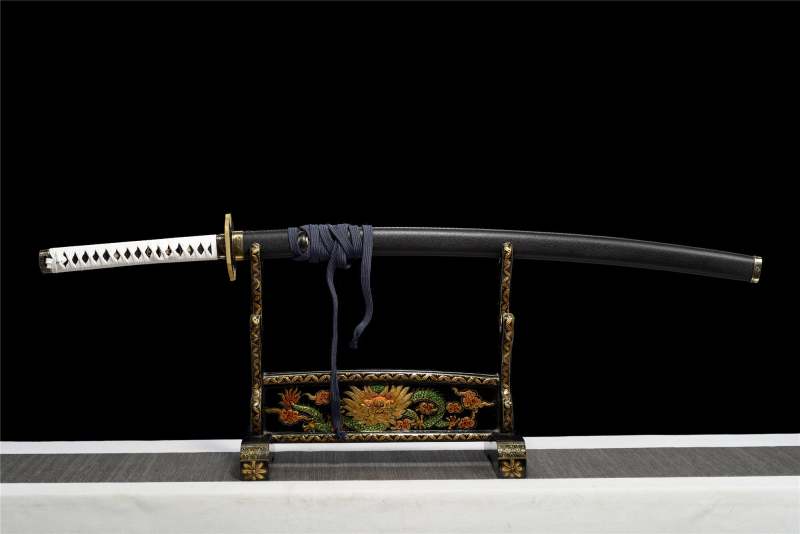 Anime Yamato Katana Sword,Devil May Cry 5 Vergil Sword,Real Handmade Japanese Samurai Sword,T10 Steel Clay Tempered With Hamon