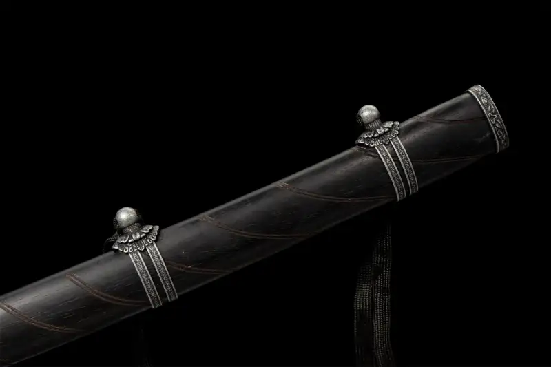 Black Blade Undead Cut Katana,Sekiro: Shadows Die Twice,Japanese Samurai Sword,Real Handmade Katana sword,High manganese steel,Full Tang