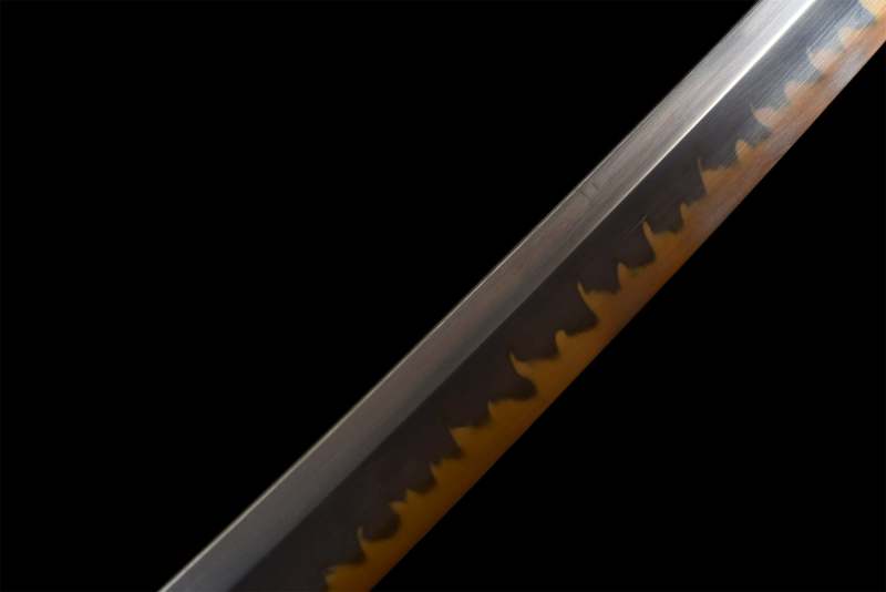 Purple Anime Sword,One Piece,Anime Cosplay,Japanese Samurai Sword,Real Handmade anime Katana,T10 High Carbon Steel Clay Tempered With Hamon,Full Tang