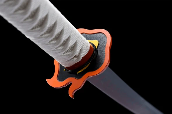 Demon Slayer Samurai Sword,Rengoku Kyoujurou,Anime Katana Sword,High manganese steel