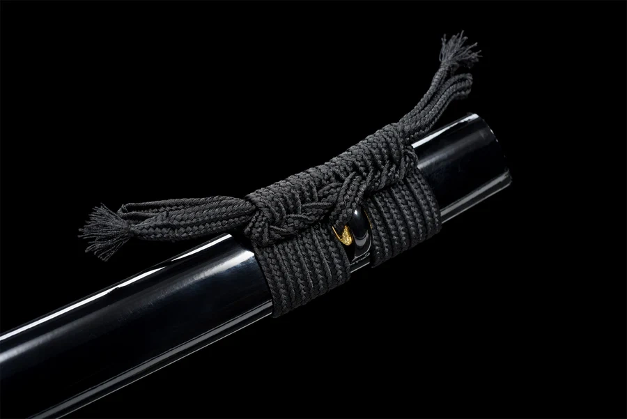 Blackwing Katana,Japanese Samurai Sword,Real Handmade Katana,T10 High Carbon Steel Clay Tempered With Hamon