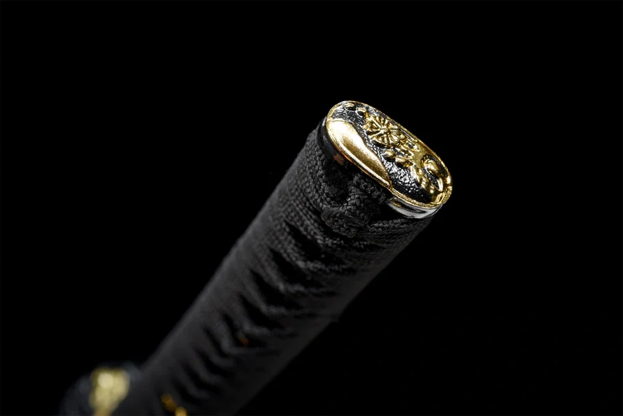 Blackwing Katana,Japanese Samurai Sword,Real Handmade Katana,T10 High Carbon Steel Clay Tempered With Hamon