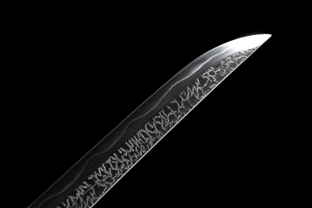 Moonveil Katana Replica from Elden Ring – Hand-Forged T10 Carbon Steel Full Tang Sword | Life-Size Cosplay Prop & Collector’s Gift for Gamers, Him, Boyfriend