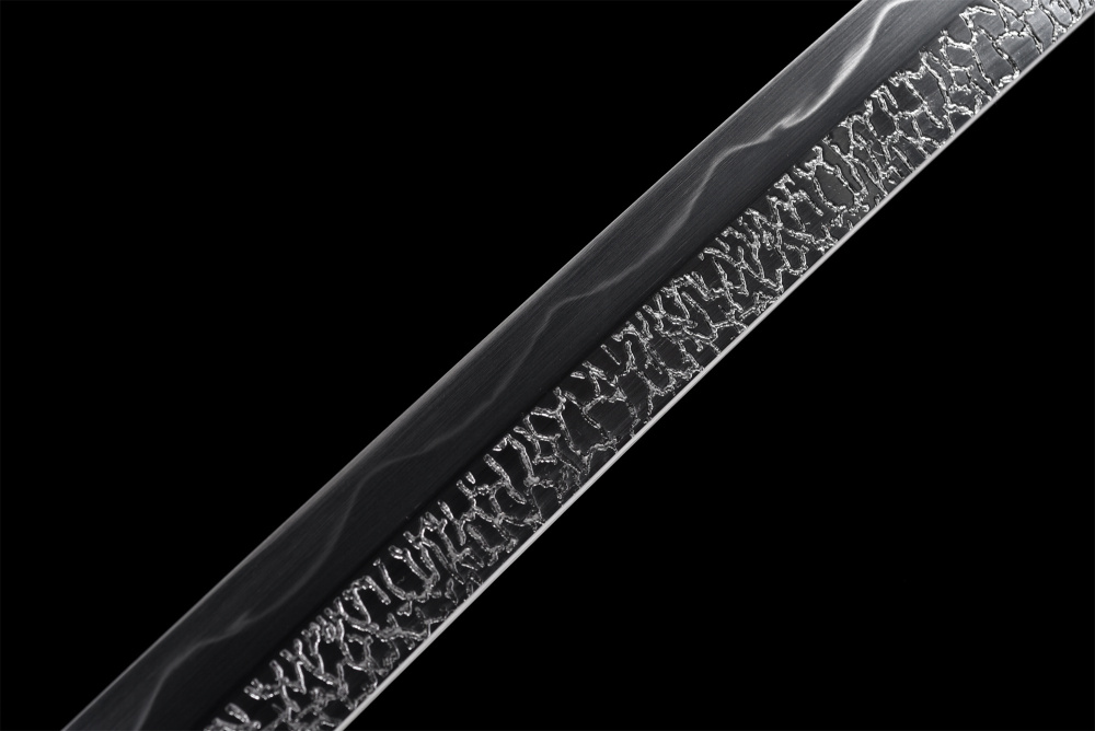 Moonveil Katana Replica from Elden Ring – Hand-Forged T10 Carbon Steel Full Tang Sword | Life-Size Cosplay Prop & Collector’s Gift for Gamers, Him, Boyfriend