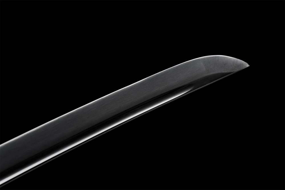 Black Blade Katana Sword,Fight With Heaven,Real Handmade Japanese Samurai Sword,High Performance Steel