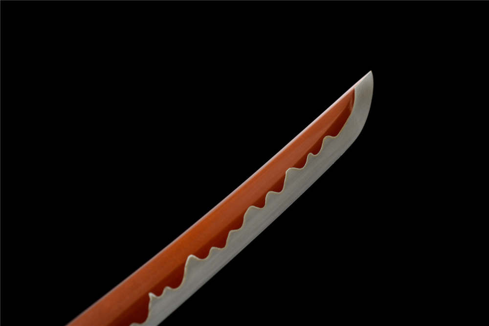 Red bladed katana