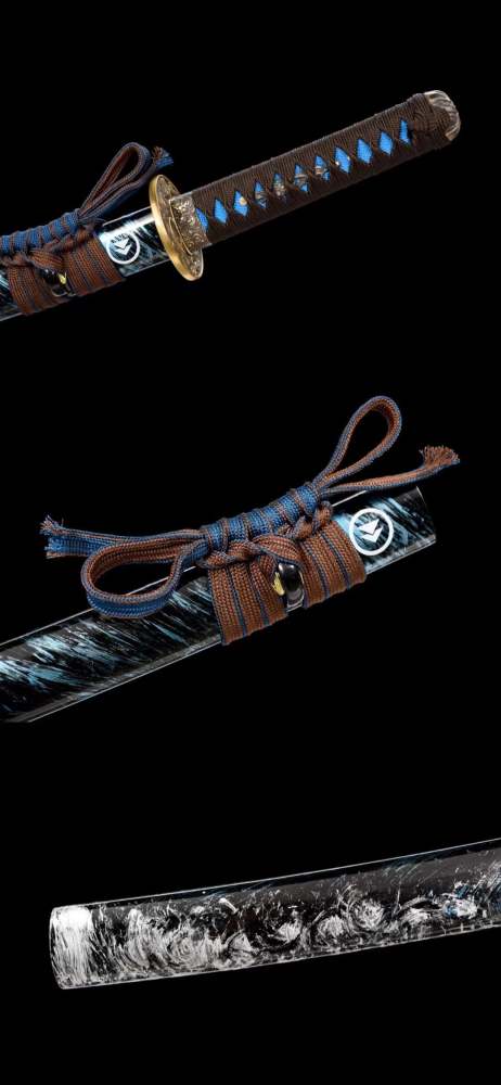 Xuan Ying  Katana Set, Katana, Wakizashi, and Tanto Sword,Japanese Samurai Sword,Real Katana,Handmade sword,High manganese steel