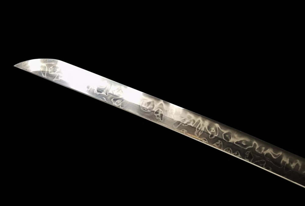 T10 High Carbon Steel Clay Tempered With Hamon Handmade Katana Sword With japan scabbard Real Japanese Samurai Sword Full Tang