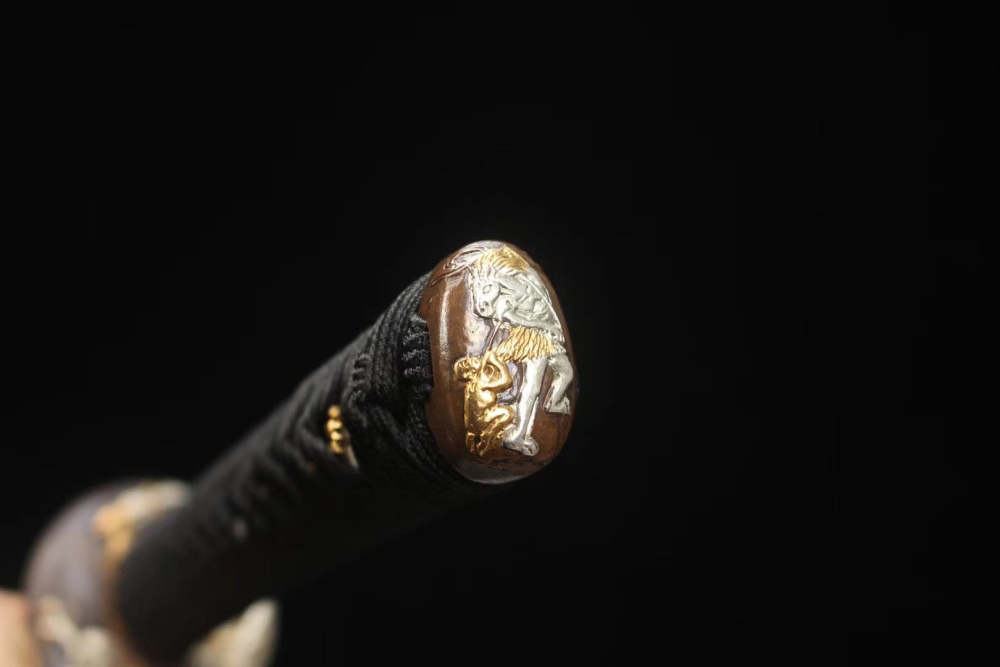 T10 High Carbon Steel Clay Tempered With Hamon Handmade Katana Sword With japan scabbard Real Japanese Samurai Sword Full Tang