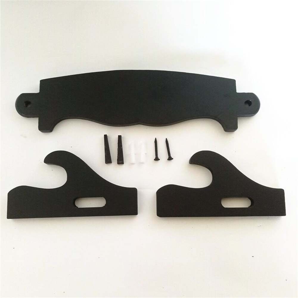 Handmade Black Wooden Sword Katana Display Stand Mount Wall Hangings Single layer/Double layer/Three layers