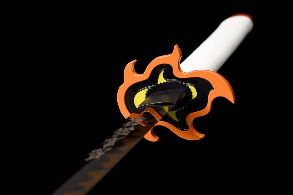 Anime Sword,Anime Cosplay,Real Japanese Samurai Sword,Handmade Anime Katana,T10 Steel Clay Tempered with Hamon,Full Tang