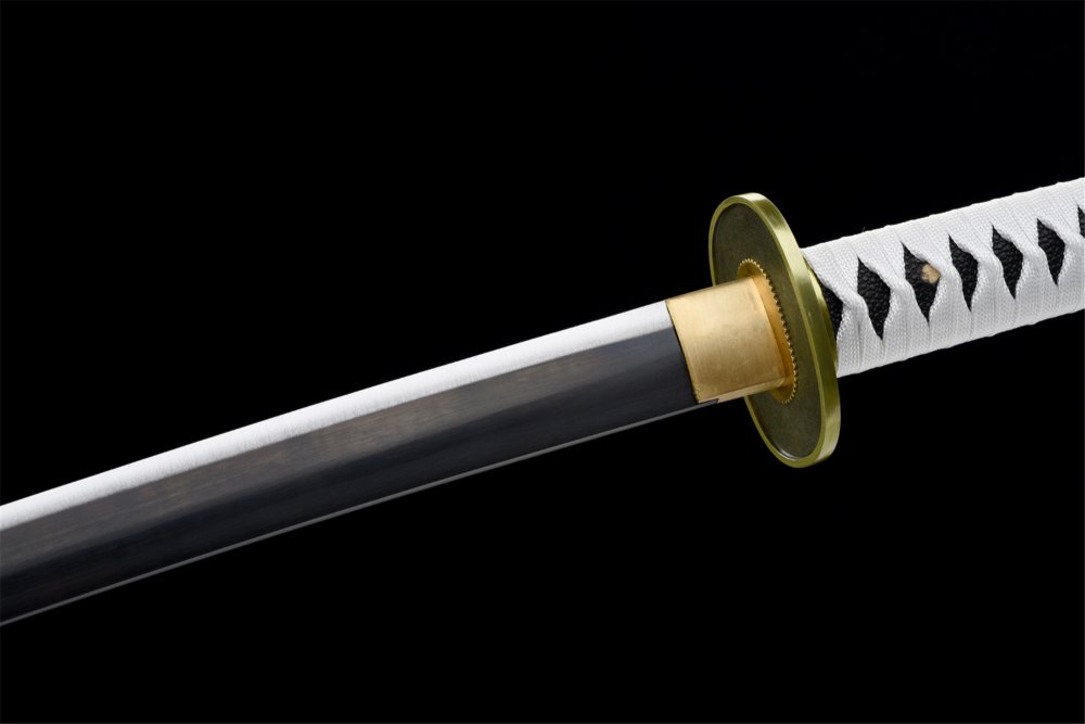 Anime Katana Sword Set,One Piece Roronoa Zoro,Real Handmade Japanese Samurai Sword