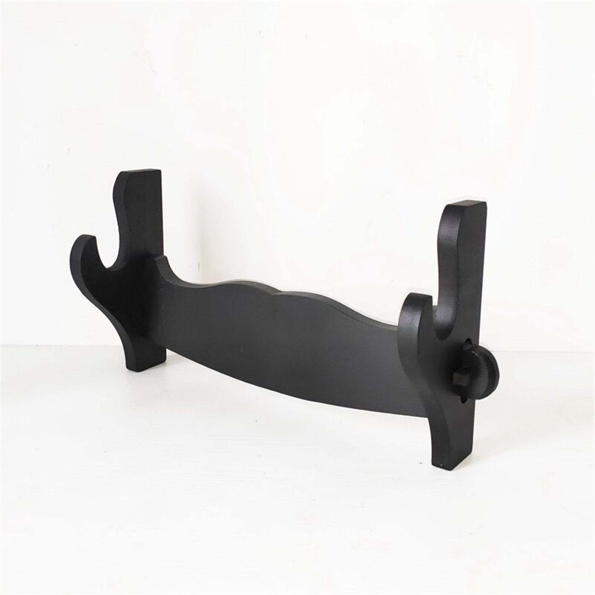 Handmade Black Wooden Sword Katana Display Stand Mount Wall Hangings Single layer/Double layer/Three layers