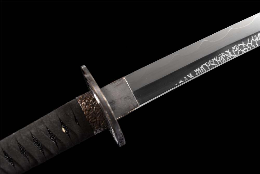 Elden Ring Moonveil Katana Sword,Handmade Japanese Samurai Sword,T10 High Carbon Steel Clay Tempered With Hamon,Full Tang