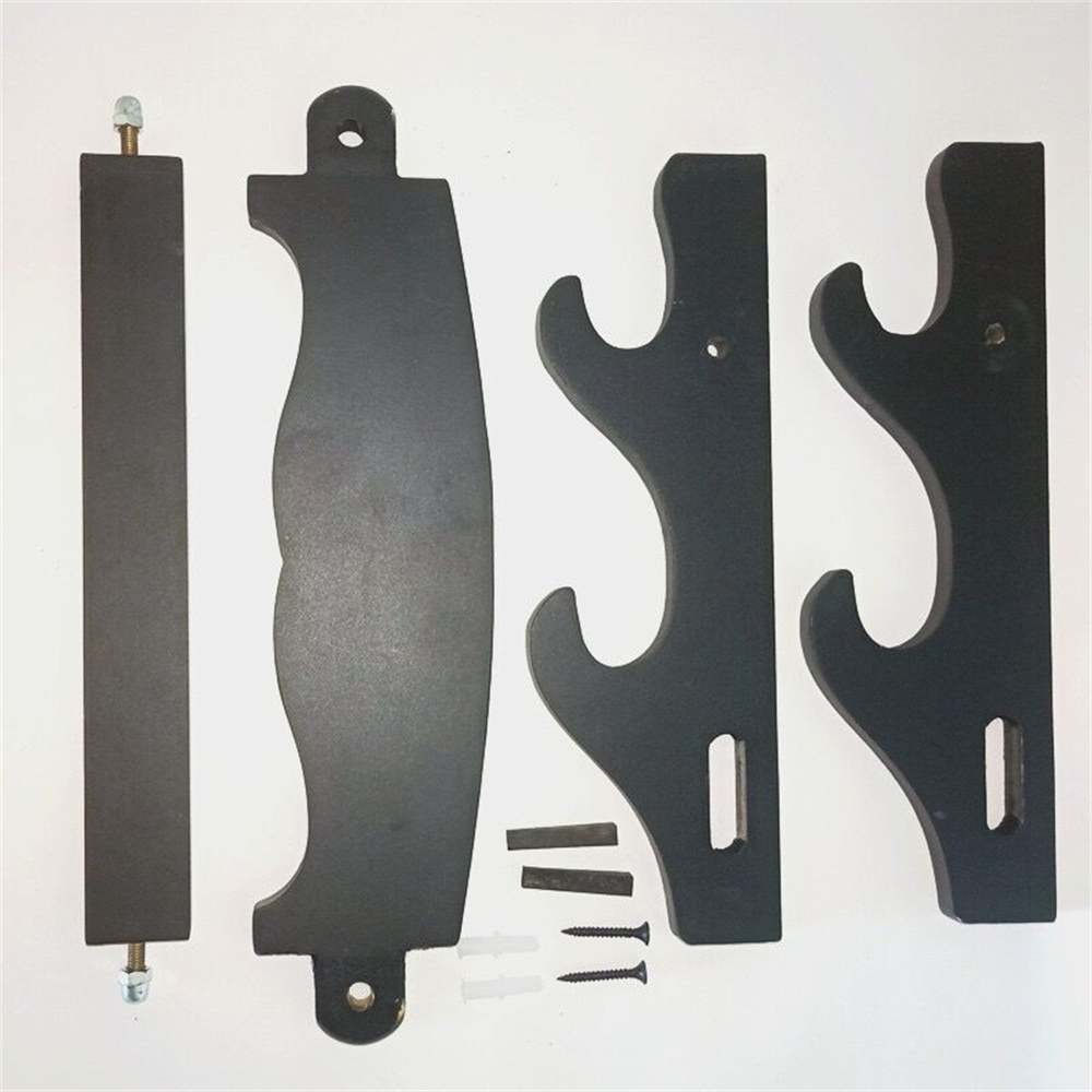 Handmade Black Wooden Sword Katana Display Stand Mount Wall Hangings Single layer/Double layer/Three layers