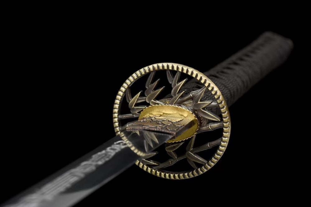 Floating Dragon Katana Set, Katana and Tanto Sword,Japanese Samurai Sword,Real Katana,Handmade sword, High manganese steel