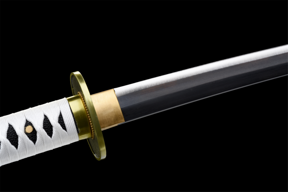 Anime Katana Sword Set,One Piece Roronoa Zoro,Real Handmade Japanese Samurai Sword