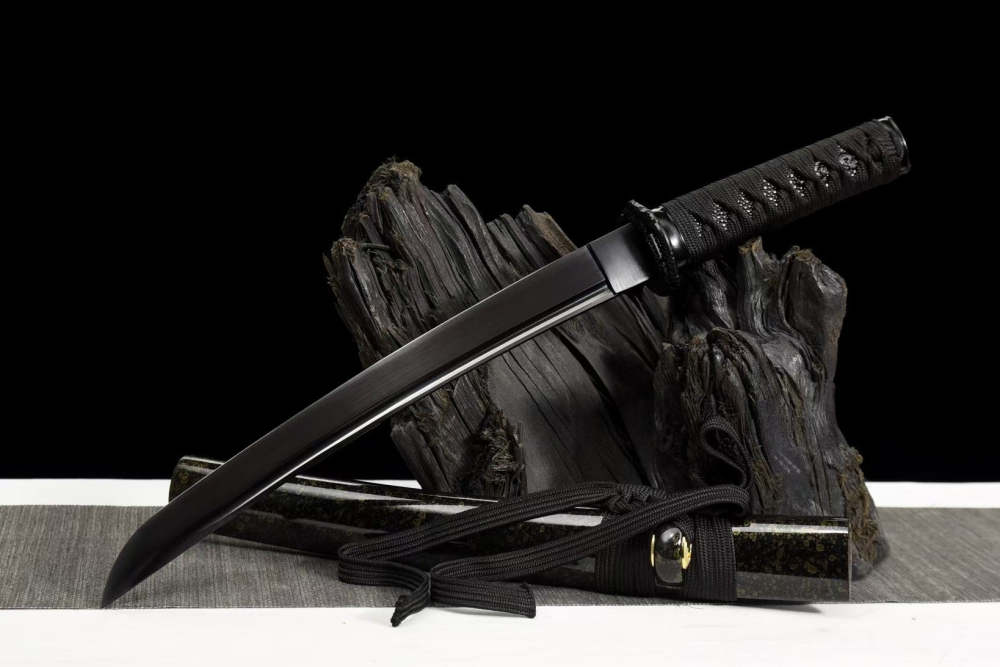 Black Dargon Ninja Tanto