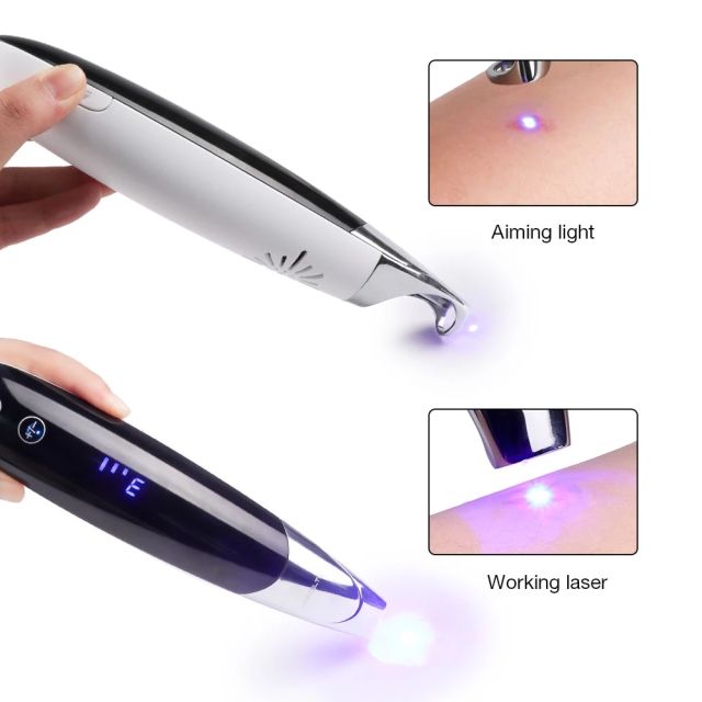 Laser Picosecond Pen Freckle Tattoo Removal Aiming target Locate Position Mole Spot Eyebrow Pigment Acne Remover