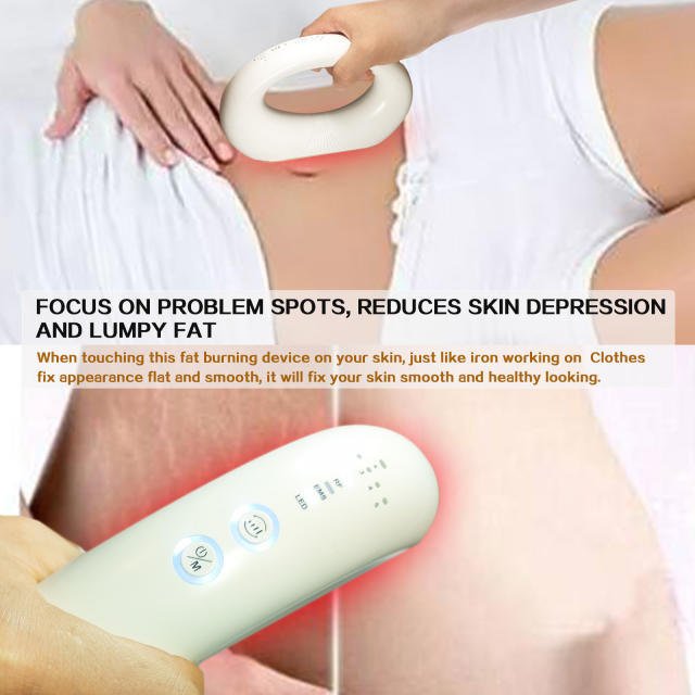 Fat Burning Iron Machine Stretch Marks Scar Removal Saggy Skin Wipe off Device Cellulite Fat Loss Massager For Arm, Waist, Belly, Leg, Hip