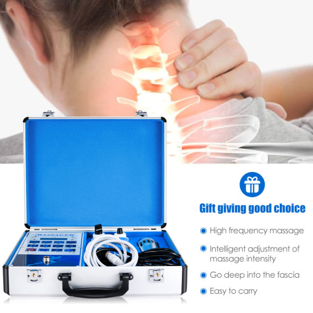 Portable Physical Therapy Equipment ED Electromagnetic Extracorporeal Shock Wave Therapy Machine Pain Relief Body Relax Massager