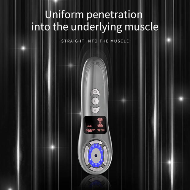 Mini HIFU Facial Machine RF Tightening EMS Microcurrent For Facial Lifting and Tightening Anti Wrinkle Face Massager Antiaging
