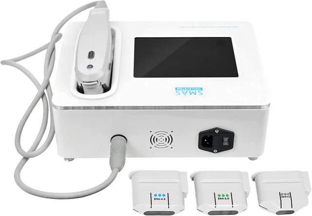 Portable Hifu Machine SMAS Ultrasound Face Lifting Machine Anti-Wrinkle Skin Tightening Body Shaping Slmming