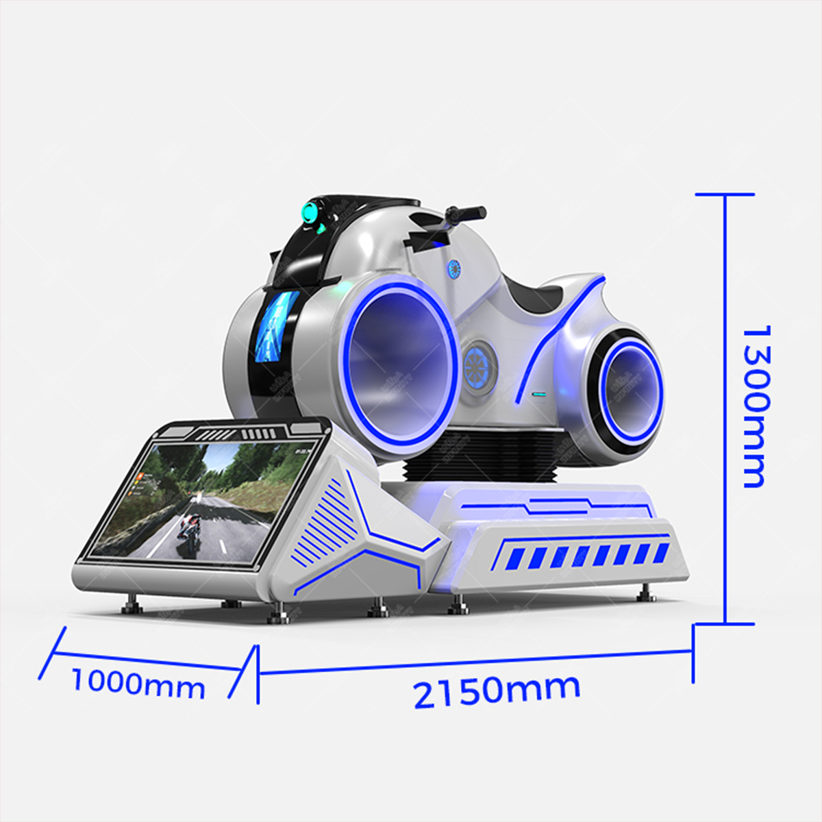 VR Motorcycle Simulator - 9d VR Motor Racing Game Machine