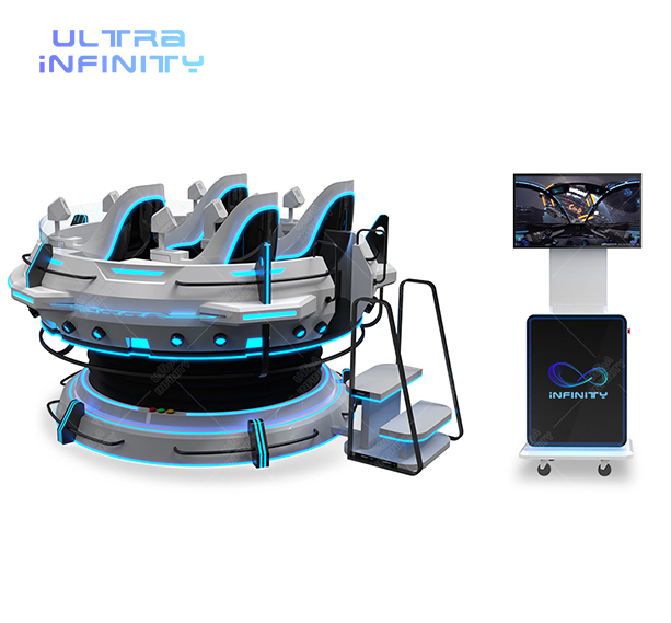 VR UFO Thunder - VR Cinema Multilple Seats Simulator,9D VR Cinema