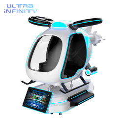 Vr Helicopter Game Simulator 2 Players- 9D VR Airplane Machine